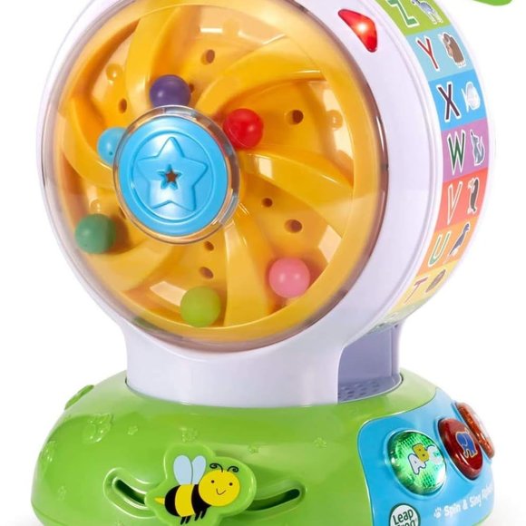 LeapFrog Spin and Sing Alphabet Zoo for ages 6 months to 36 months, Blue - Picture 16 of 16